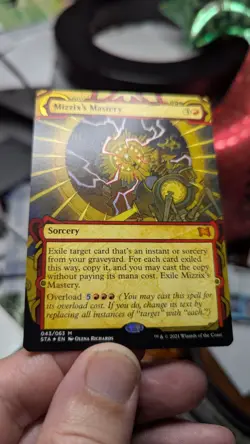 1x Mizzix's Mastery FOIL ETCHED NM STX Mystical Archive Magic MTG x1 - Image 1