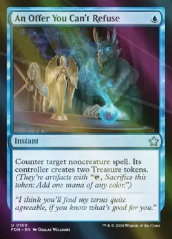 An Offer You Can't Refuse Foil Foundations #160 Magic TCG - Image 1