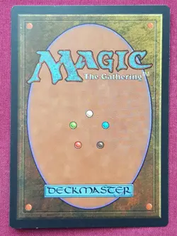Magic The Gathering MIRAGE DELIRIUM black/red card MTG - Image 2