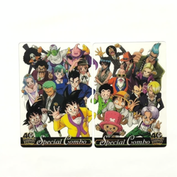PREORDER Super Rare Dragon Ball x One Piece Jump 40th Anniversary Morinaga Cards - Image 1