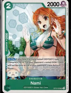 Nami (033) OP10-033 Uncommon Royal Blood One Piece Near Mint - Image 1