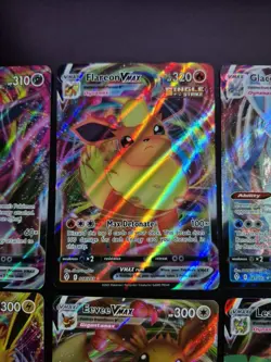 COMPLETE EEVEELUTION VMAX 9 Card Set Pokemon Evolving Skies NM Umbreon Eevee - Image 3