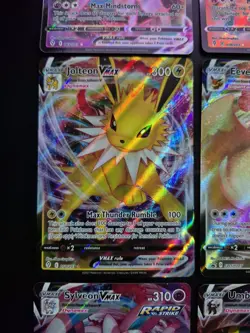 COMPLETE EEVEELUTION VMAX 9 Card Set Pokemon Evolving Skies NM Umbreon Eevee - Image 5