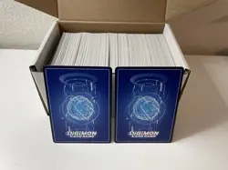 400+ Digimon TCG Card Game Bulk Lot Bandai Common Uncommon Rare LP/NM - Image 1