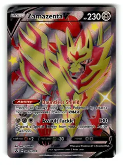 Zamazenta V (Shiny) - Promo SWSH293 SWSH: Sword & Shield Promo Cards NM - Image 1