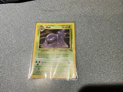 Pokemon TCG Muk Fossil Holo Rare Card 13/62 VG FREE SH - Image 1