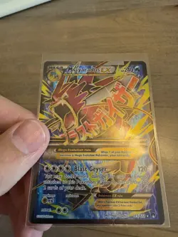Pokemon Mega Gyrados EX Full Art TCG Card 115/122 FULL ART! - Image 3
