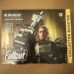 Magic The Gathering MTG Universes Beyond Fallout Collector Booster Pack Sealed - Image 1