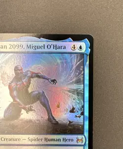 MTG, Spider-Man 2099, Miguel O'Hara FOIL # 8 Marvel's Spider-Man: Eternal-Legal - Image 3