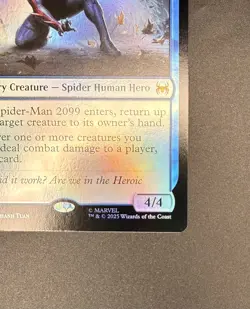 MTG, Spider-Man 2099, Miguel O'Hara FOIL # 8 Marvel's Spider-Man: Eternal-Legal - Image 5