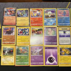 18 Cards Pokemon TCG Rare Card Binder Collection - Vintage/WOTC Base Set Lot #29 - Image 2