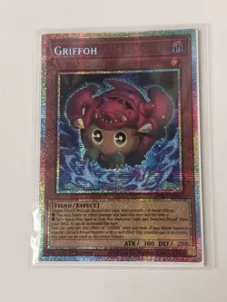 Yu-Gi-Oh! Griffoh (Starlight rare) CORI-EN004 Rare Foil 1st Ed Chaos Origins - Image 1