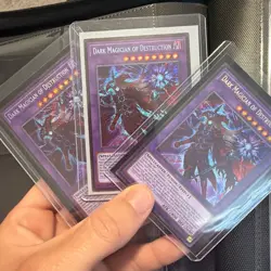 YUGIOH Dark Magician of Destruction 1st Ed Play Set (x3) - Image 1