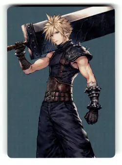 Cloud, Ex-SOLDIER Art Card Art Series: FINAL FANTASY 50 Near Mint - Image 1