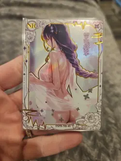 Goddess Story NR-05 Holo Foil Thick Card Raiden NR Quintessential Waifu Anime - Image 1