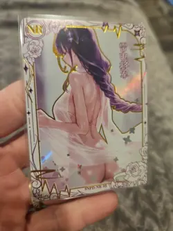 Goddess Story NR-05 Holo Foil Thick Card Raiden NR Quintessential Waifu Anime - Image 2