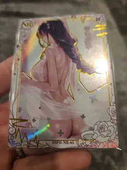 Goddess Story NR-05 Holo Foil Thick Card Raiden NR Quintessential Waifu Anime - Image 4