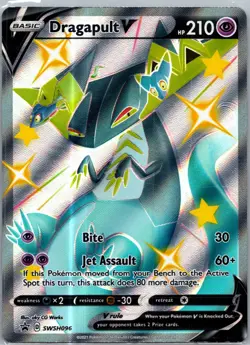 Dragapult V Promo SWSH: Sword & Shield Promo Cards SWSH096 NM - Image 1