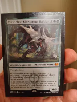 Vorinclex, Monstrous Raider Promo Pack: Kaldheim Regular - Image 1