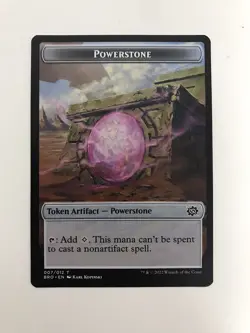 Powerstone Token 007 MTG Magic the Gathering Card NM Near Mint BRO - Image 1