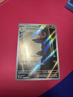 Pokemon TCG Charmeleon Scarlet Violet-151 Illustration Rare Card 169/165 - Image 1