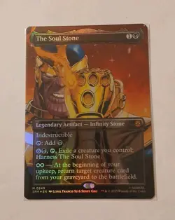 The Soul Stone (Borderless) Marvel's Spider-Man Foil - Image 1
