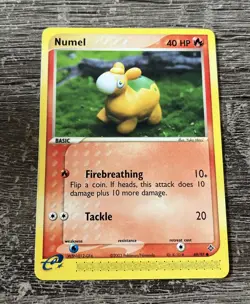 Numel - Dragon 69/97 Yuka Morii e-Reader Pokemon Card NM - Image 1