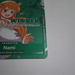 Nami (Winner Pack 2026 Vol. 2) P-102 One Piece Promotion Cards Foil - Image 4