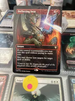 Deflecting Swat (Borderless) Commander Masters Regular - Image 1