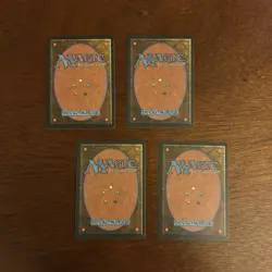 Stream of Life NM+ 4x NEVER PLAYED MTG 4th Fourth Ed. Magic x4 FREE SHIPPING - Image 2