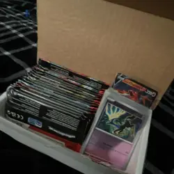 Unopened Pokemon packs and cards - Image 1