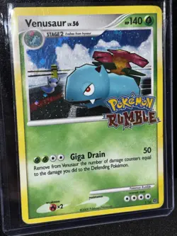 Venusaur Pokemon Rumble 2009 1/16 Holo Promo Pokemon TCG Card 140 HP English - Image 1
