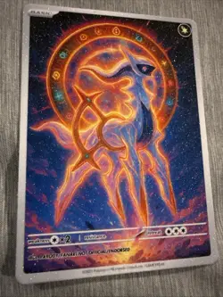 ✨Arceus Fan Art Card ✨non Tcg Textured - Image 1