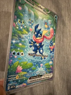 Anime art Style GRENINJA Fan Full Art Pokemon Custom Card - Non Tcg - Image 3