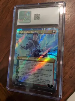 Textured Foil Ral Monsoon Mage Ral Leyline Prodigy Magic Modern Horizons CGC 10 - Image 2