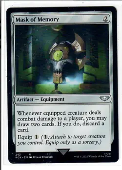Mask of Memory 243 Universes Beyond: Warhammer 40,000 Magic: The Gathering NM - Image 1