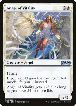 NM - Angel of Vitality [M20 - 4] Core Set 2020 - Image 1