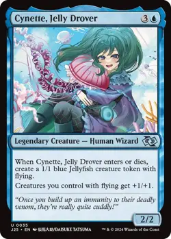MTG Foundations: Jumpstart - Cynette, Jelly Drover (Anime Art) - Image 1