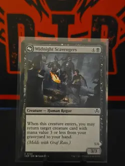MTG Magic the Gathering Midnight Scavengers (123/612) Innistrad Remastered NM - Image 1