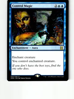 Control Magic 42 Rare Eternal Masters Magic: The Gathering Lightly Played - Image 1