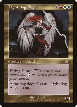 Lightning Angel Apocalypse LP MTG - Image 1
