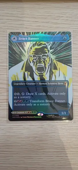 Bruce Banner | Foil | Borderless | MTG | MSH | Near Mint | English EN - Image 1