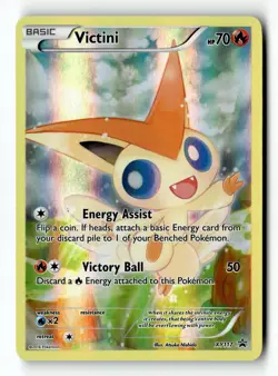 Pokemon Card Victini - Holo LP XY Promos XY117 - Image 1