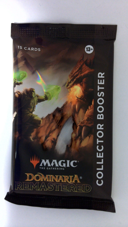 Magic the Gathering Dominaria Remastered Collector Booster Pack - Image 1
