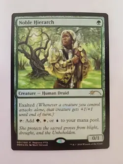 MTG Noble Hierarch - Pro Tour LP FOIL Magic The Gathering - Image 1