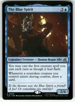 The Blue Spirit 90 Avatar: The Last Airbender: Eternal-Legal MTG NM - Image 1