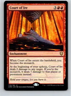 Magic the Gathering Court of Ire Commander Legends MTG Free Shipping! - Image 1