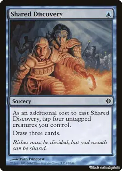 Magic the Gathering | Shared Discovery [ROE - 87]NM - Image 1