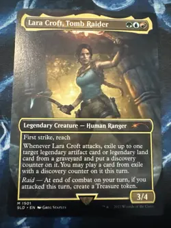 Lara Croft, Tomb Raider Borderless Secret Lair Drop Regular #1509 - Image 1