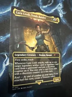Lara Croft, Tomb Raider Borderless Secret Lair Drop Regular #1509 - Image 2